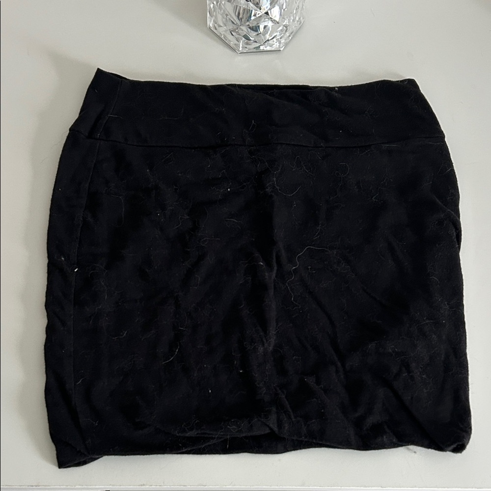 Woman’s mini skirt black bodycon mini